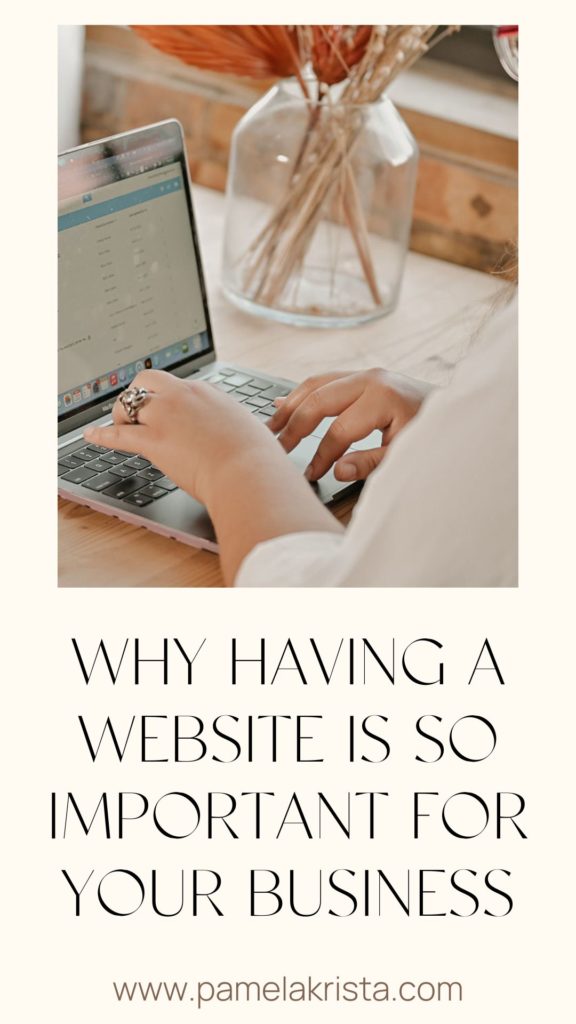 having a website for your business